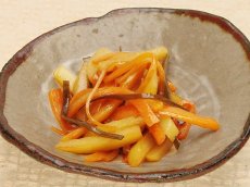 Zesty Teriyaki Kombu and Carrots